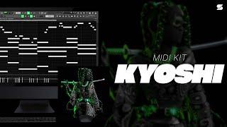 [FREE[ Best Melodic Midi Kit 2022 "KYOSHI" Future, Lil Baby, Travis Scott, Gunna Piano Midi Pack 