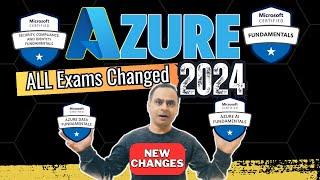 AZ-900 | DP-900 | AI-900 | SC-900: Azure exams Changed #2024 #azure