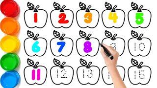 1234567890 // How to Draw Numbers for Kids // Coloring Page // 123 for Kids // Aritri Arts