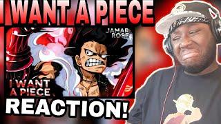 ONE PIECE RAP | I WANT A PIECE | Jamar Rose(REACTION)