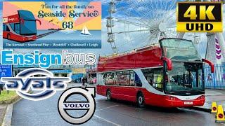 [Ensignbus Seaside Service: 68 Leigh to Southend via Chalkwell] Ayats Bravo City OpenTop Volvo B7L