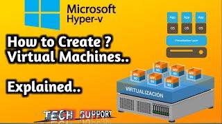 Create a Virtual Machine with Hyper-V | In Hindi