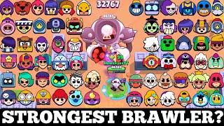 99 Powercubes Vs Boss Robot! All 70 brawlers Challenge WORST-BEST