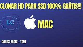 COMO CLONAR HD PARA SSD EM MAC DE GRAÇA, CARBON COPY CLONER 100% GRÁTIS. LUNARDI COMPUTADORES T4E1