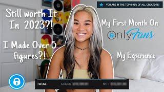 My First Month on OnlyFans | How Much I Made | Top 1% | 5 Figures | 2023