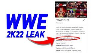 WWE 2K22 Release Date Leaked...Summerslam Sponsor...Wrestling Video Game news