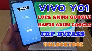 VIVO Y01 LUPA AKUN GOOGLE | CARA HAPUS AKUN GOOGLE VIVO Y01 | VIVO Y01 FRP BYPASS UNLOCKTOOL