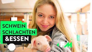 Tiere töten & essen - Hannah im Schlachthof