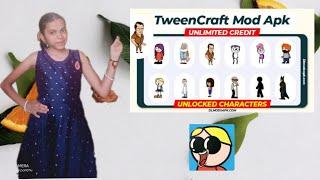 how to unlock all tween craft characters  and backgrounds with out coin and ads