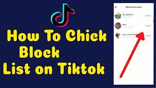 How to Finding Blocked List on TikTok