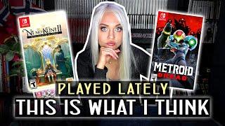 PLAYED LATELY - This was interesting! Metroid Dread, Ni No Kuni II and New World!