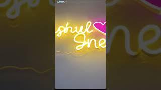 "Personalized Love: Custom Name Neon Lights for Couples " #neon #love #couplegoals @giftoclubinc