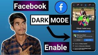 How To Change Facebook Dark Mode Andriod By Vicky Tech || Dark Mode On Facebook 2021