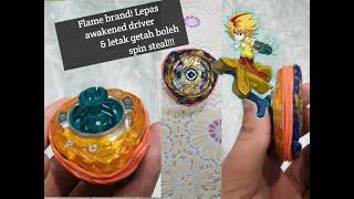 Mirage fafnir 2S Nt | flame brand | Boleh spin steal??!! Beyblade sparking Malaysia