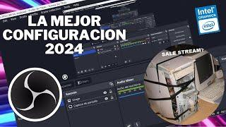 La MEJOR configuracion OBS Para PC de BAJOS Recursos 2024