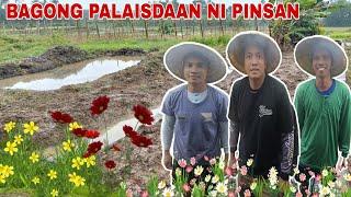 Ang ganda Bagong Palaisdaan sa Bukid...Pagtulong sa project ng aking pinsanin