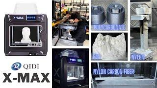 QIDI X-MAX metal frame with enclosure, nylon carbon fiber high-temperature 3D printer Pros & Cons