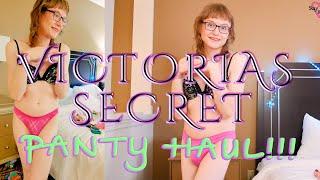 Trans Girl Victorias Secret Panties Haul - Briefs, Thongs, Boyshorts TGirl