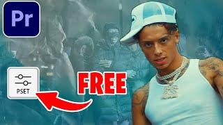 3 BEST Drill Music Video Effects (FREE PRESETS) for Adobe Premiere Pro CC 2023
