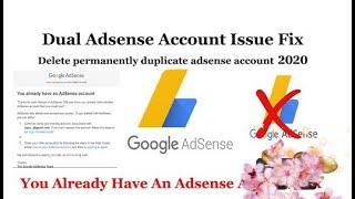 How Delete Google Adsense Account -Admob Account without Cancel buttion