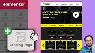 Elementor - Create EFFECTIVE Landing Pages (FREE)