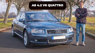 Audi A8 4.2 V8 teszt: Pénzszivattyú, vagy tökéletes hobbiautó?