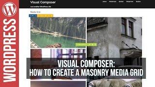 Visual Composer Masonry Grid Element Builder Tutorial