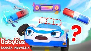 Dimana Sirene Mobil Polisi ? | Kartun Mobil Polisi | Lagu Mobil Polisi | BabyBus Bahasa Indonesia