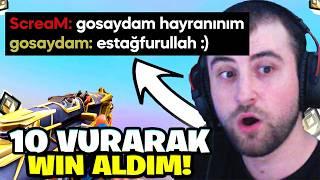 Scream’e karşı 10 vurarak maç kazandım | RADIANT RANKED