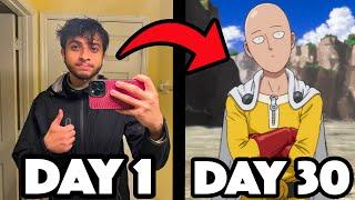I Attempted One Punch Man Challenge (Body Transformation)