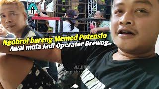 Kisah hidup Memed Potensio awal mula jadi operator sound sampai jadi crew Brewog !!