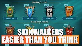 Beating Skinwalkers Faction Wars | Raid: Shadow Legends