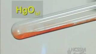 Decomposition Mercury (II) Oxide and Oxygen