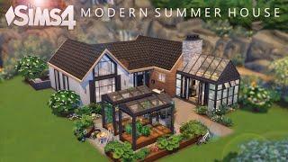 Modern Summer House  (no CC) THE SIMS 4