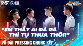 Mesut bị LHAT gáy đến toát mồ hồi trên Võ Đài Pressing | Trashtalk Chung kết FVPL Autumn 2024