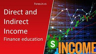 Direct income vs. Indirect Income