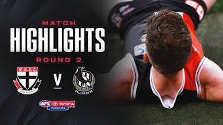 St Kilda v Collingwood Highlights | Round 2, 2024 | AFL