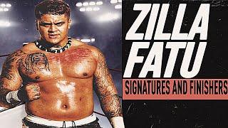 WWE 2K24 - Zilla Fatu Signatures and Finishers