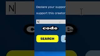 How to use a Support a creator code in Fortnite! #important