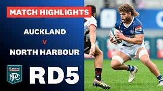 RD 5 HIGHLIGHTS: Auckland v North Harbour (Bunnings NPC 2024)