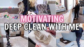 EXTREME DEEP CLEAN WITH ME 2023 | MESSY HOUSE RESET CLEAN WITH ME | ULTIMATE CLEANING MOTIVATION