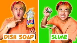 I Made Slime From DishSoap? Trying Life Hacks