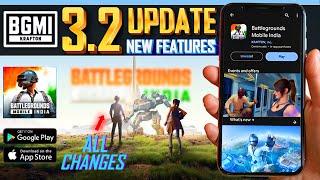 #BGMI UPDATE 3.2 ALL NEW FEATURES CONFIRMED | BGMI NEW UPDATE