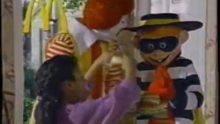 1994 McDonald's "Ronald and the Hamburglar" TV commercial