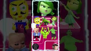 Sponge Wuggy  Zombie Hulk  Disgust  Baby Boss Exe  Scary Nick  Fat Man Exe - Coffin Dance