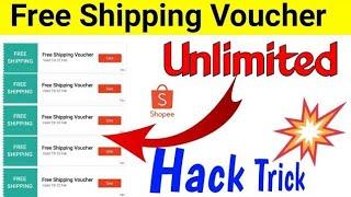 Shopee free shipping voucher unlimited hack How to get unlimited free shipping voucher shopee..