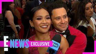 Jenn Tran and Sasha Farber Cheekily Respond to Romance Speculation | E! News