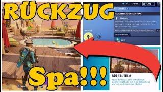 Rückzug in Spas erledigen Bru-Tal | Fortnite Rdw Neuigkeiten