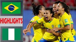 Brazil vs Nigeria Extended Highlights & All Goals | Pre-Match Women's Football Olympic Games 2024