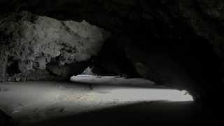 Deep In A Cave Near a Rushing Waterfall for 12 Hours ( ASMR for sleep focus and relaxation )